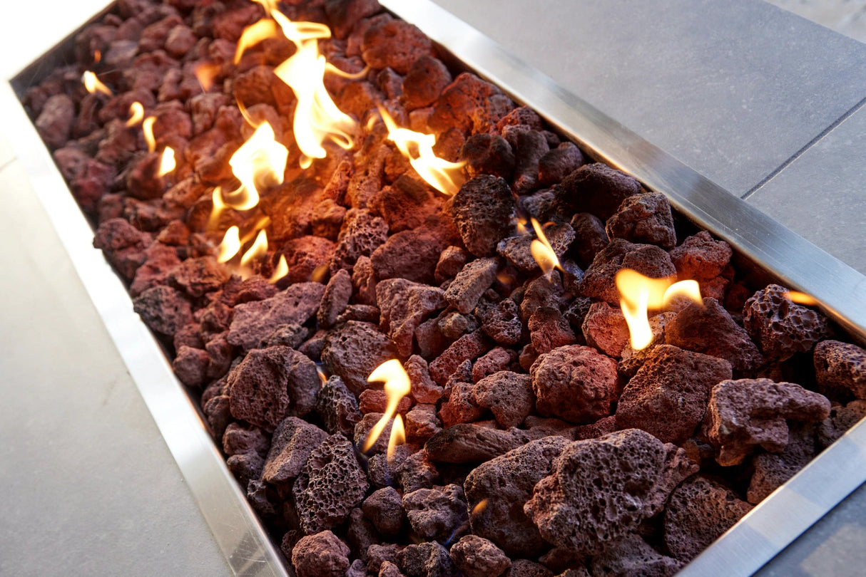 Bull BBQ Fully - Assembled High Profile Slim Rectangle Fire Pit - Viva Alfresco