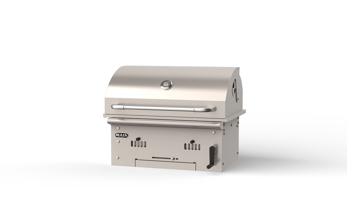 Bull Bison Built - In Charcoal Grill - Viva Alfresco