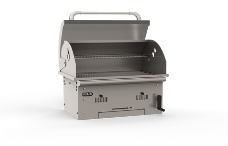 Bull Bison Built - In Charcoal Grill - Viva Alfresco