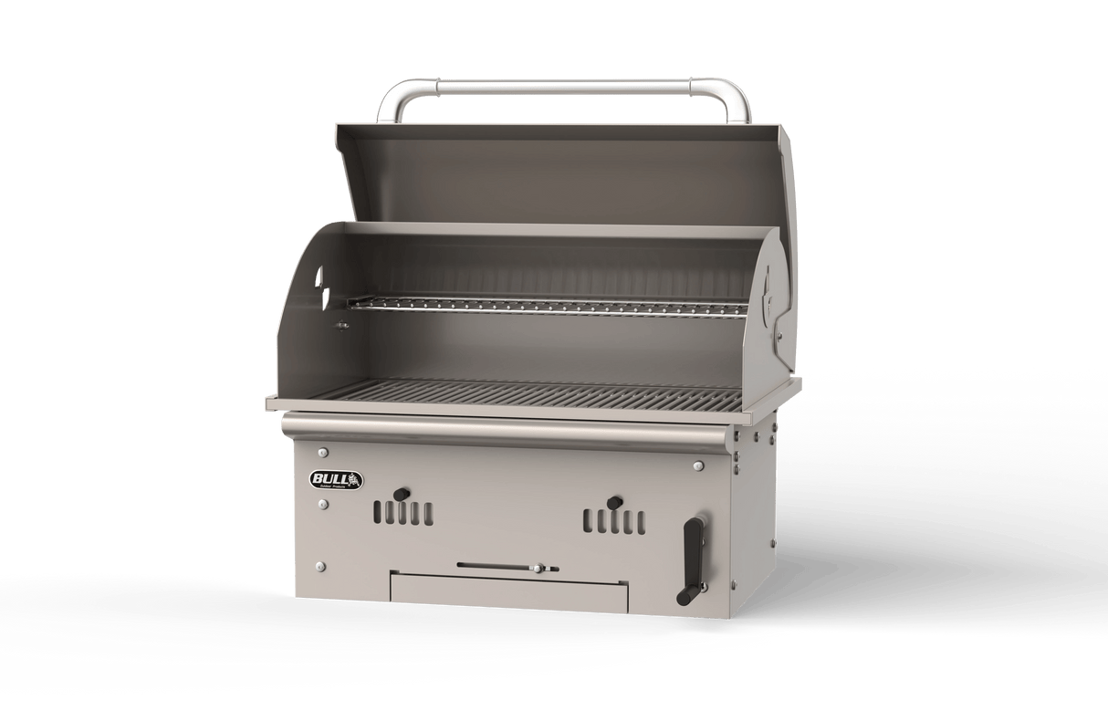 Bull Bison Built - In Charcoal Grill - Viva Alfresco