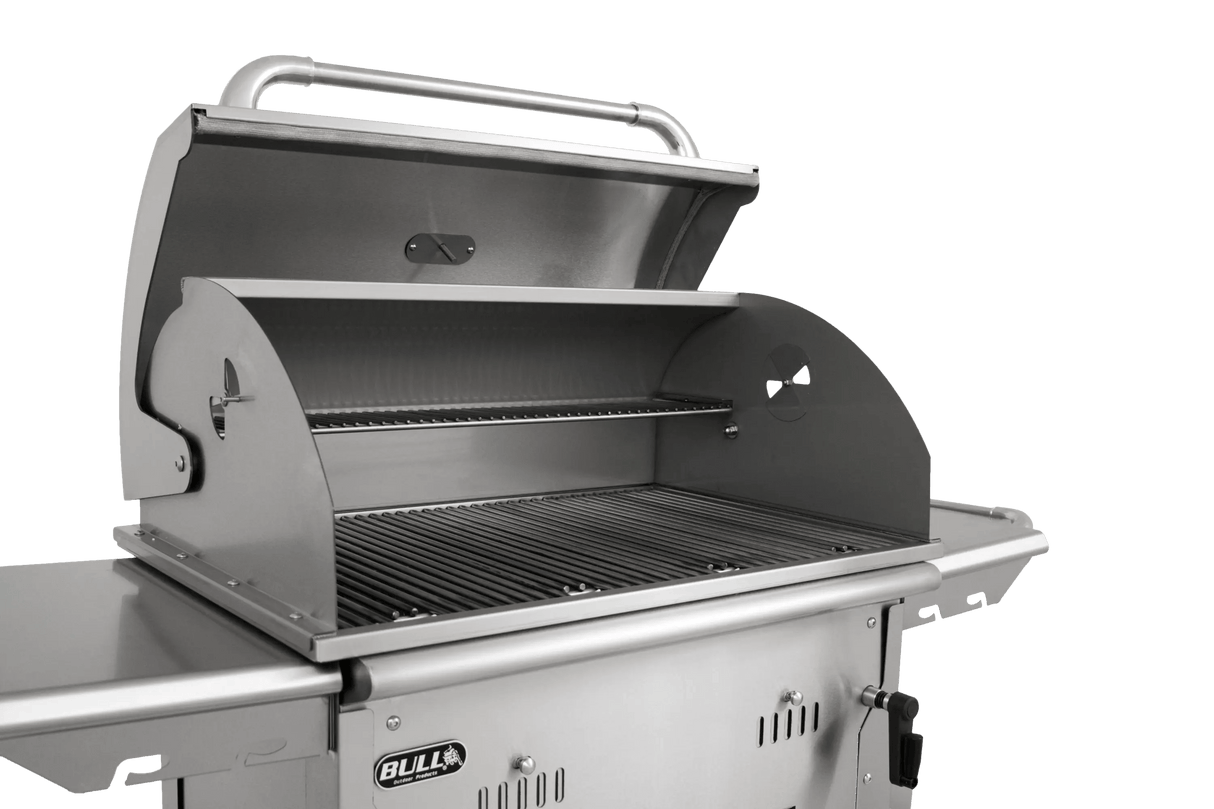 Bull Bison Built - In Charcoal Grill - Viva Alfresco