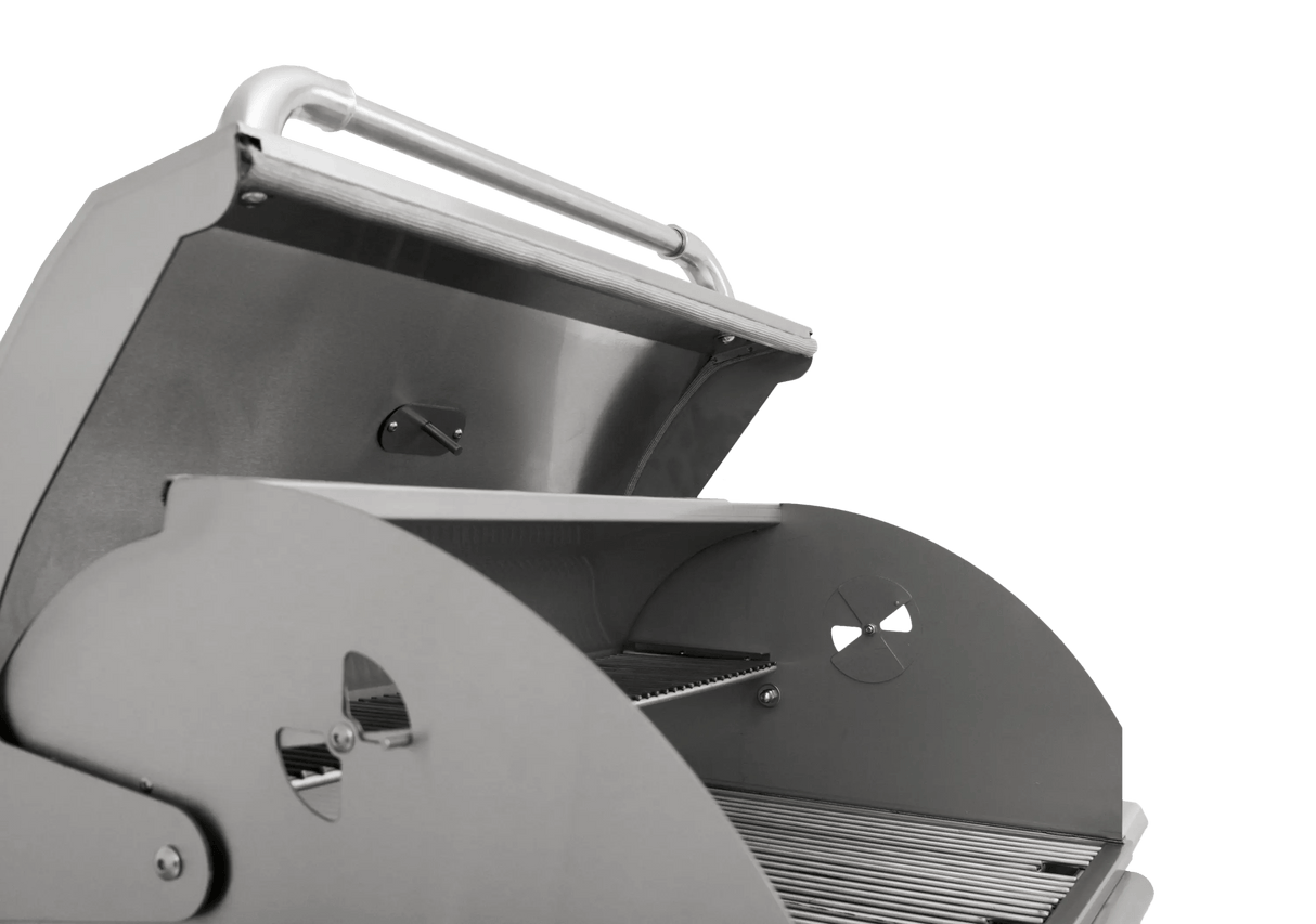 Bull Bison Built - In Charcoal Grill - Viva Alfresco