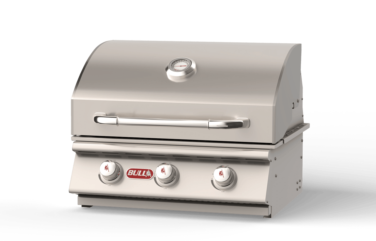 Bull Steer 3 - Burner 24” Built - In Gas Grill - Viva Alfresco