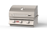 Bull Steer 3 - Burner 24” Built - In Gas Grill - Viva Alfresco