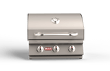 Bull Steer 3 - Burner 24” Built - In Gas Grill - Viva Alfresco