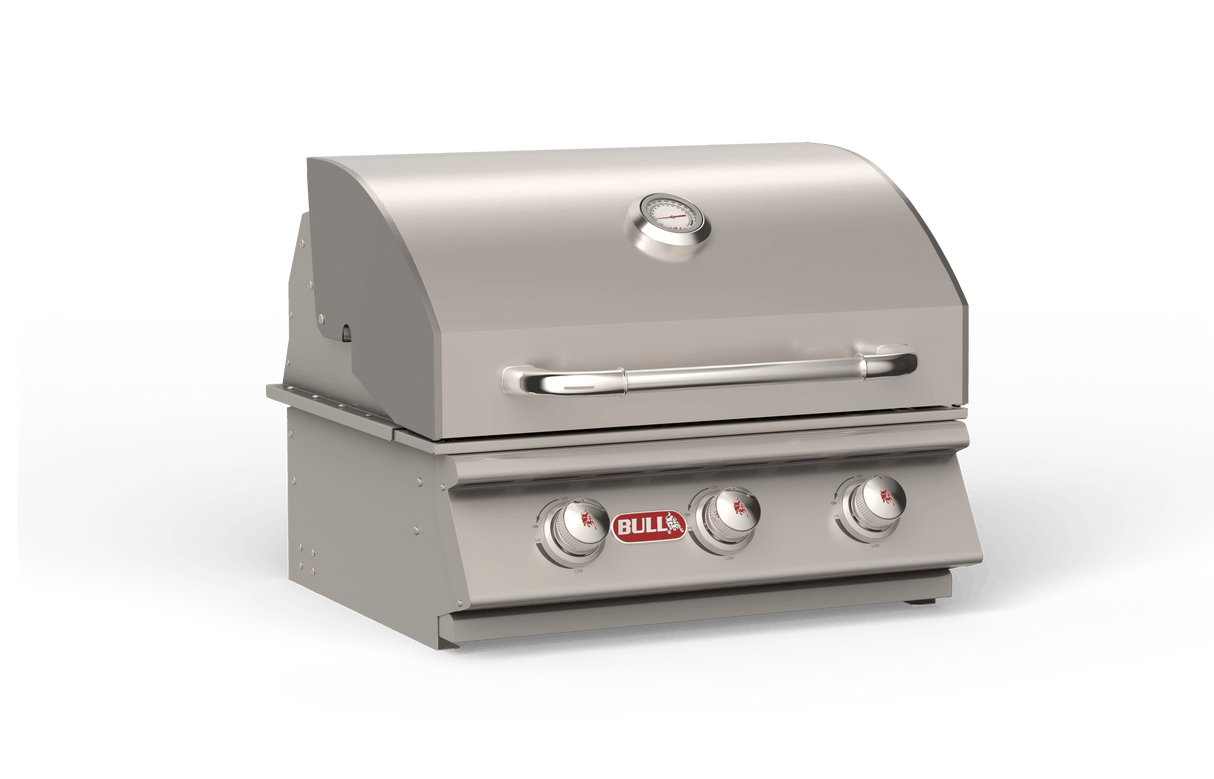 Bull Steer 3 - Burner 24” Built - In Gas Grill - Viva Alfresco