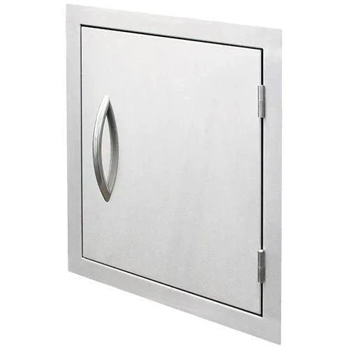 Cal Flame 18" Built - In Vertical Door, Steel (Silver) BBQ09841P - 18 - Viva Alfresco