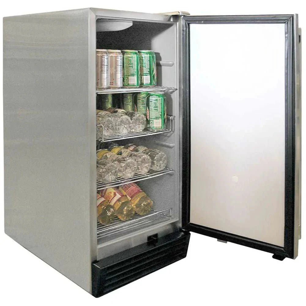 Cal Flame Outdoor Stainless Steel Refrigerator 3.25 cu. ft. BBQ10710 - Viva Alfresco