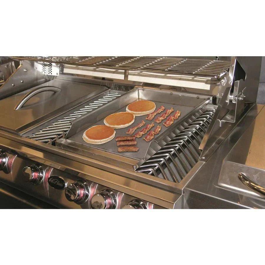 Cal Flame P4 32 Inch 4 Burner Built - In Grill with Rotisserie, Griddle BBQ19P04 - Viva Alfresco