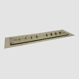 Crystal Fire Plus Round Gas Burner Insert and Plate Kit - Viva Alfresco