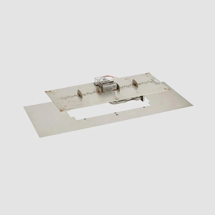 Crystal Fire Plus Round Gas Burner Insert and Plate Kit - Viva Alfresco