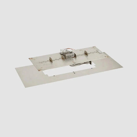 Crystal Fire Plus Round Gas Burner Insert and Plate Kit - Viva Alfresco
