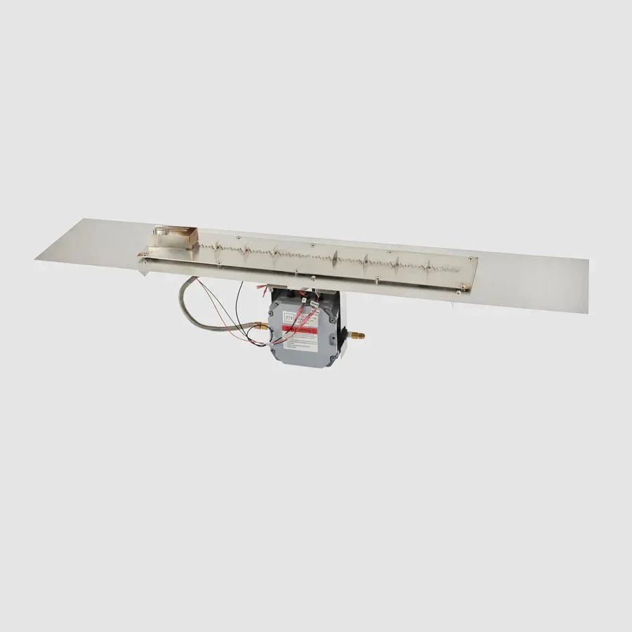 Crystal Fire Plus Round Gas Burner Insert and Plate Kit - Viva Alfresco