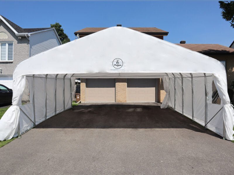 Deluxe Double Car Shelter - Viva Alfresco