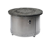 Edison Round Gas Fire Pit Table - Viva Alfresco