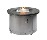 Edison Round Gas Fire Pit Table - Viva Alfresco