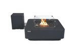 Elementi Bergamo & Lucerne Square Rounded Corner Fire Table - Viva Alfresco