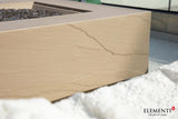 Elementi Capertee & Roraima & Uluru Square Sandstone Fire Table - Viva Alfresco
