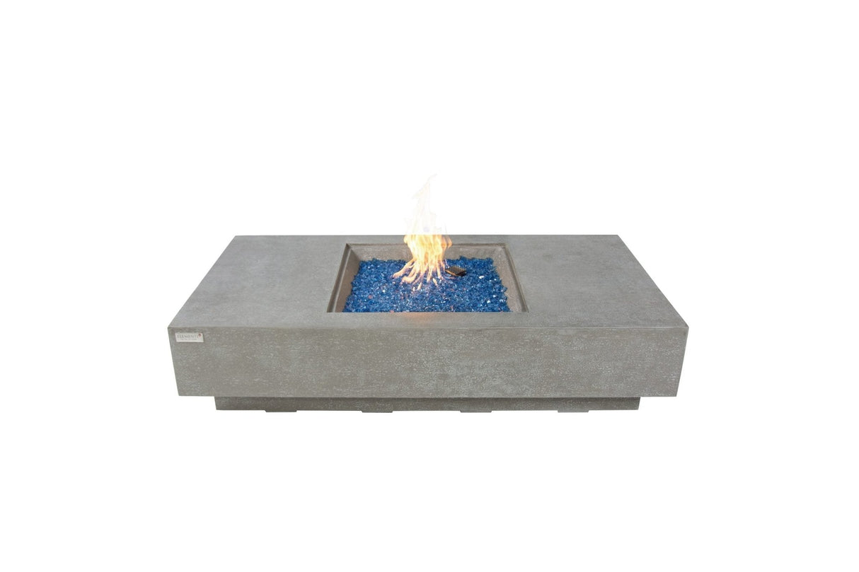 Elementi Monte Carlo & Cannes Carlo Rectangle Fire Table - Viva Alfresco