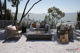 Elementi Monte Carlo & Cannes Carlo Rectangle Fire Table - Viva Alfresco