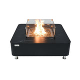 Elementi Plus Annecy Marble Porcelain Fire Table - Viva Alfresco