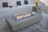 Elementi Riviera & Positano Rectangle Fire Table - Viva Alfresco