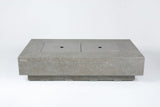 Elementi Riviera & Positano Rectangle Fire Table - Viva Alfresco