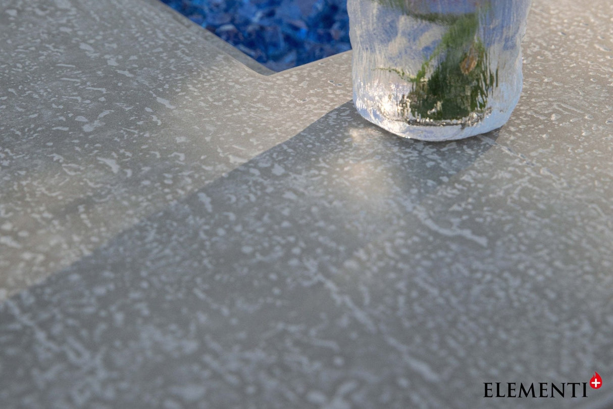 Elementi Riviera & Positano Rectangle Fire Table - Viva Alfresco