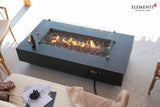 Elementi Riviera & Positano Rectangle Fire Table - Viva Alfresco