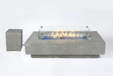 Elementi Riviera & Positano Rectangle Fire Table - Viva Alfresco