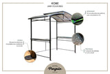 Gazebo Penguin Kobe BBQ Shelter - Viva Alfresco