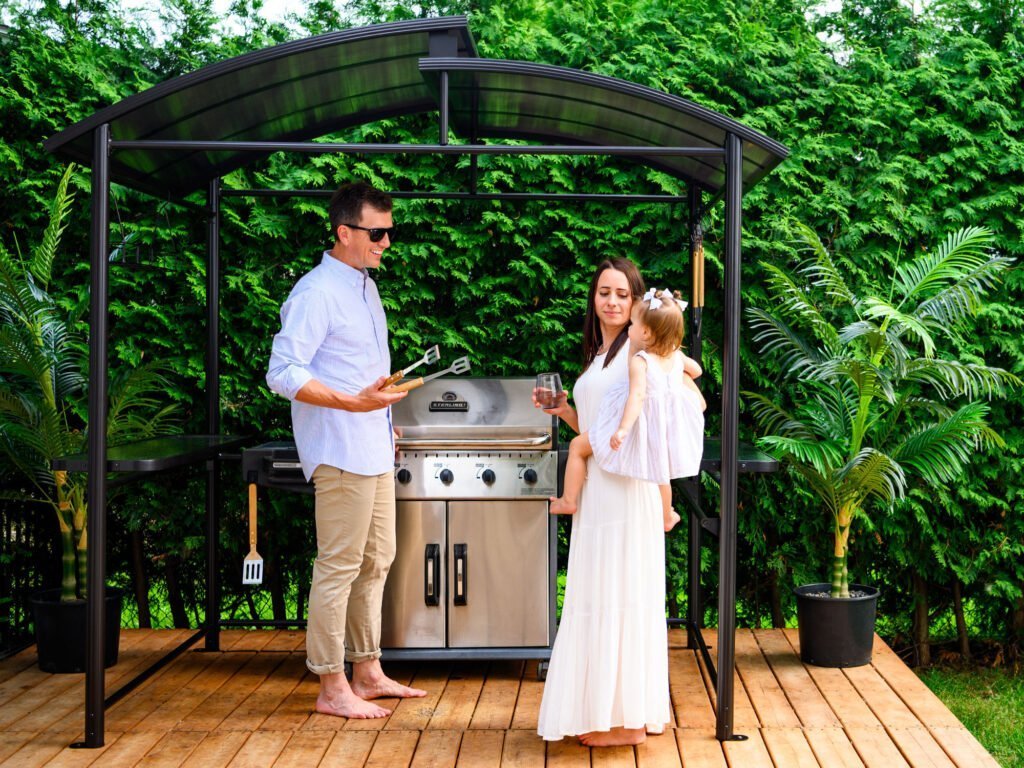 Gazebo Penguin Kobe BBQ Shelter - Viva Alfresco