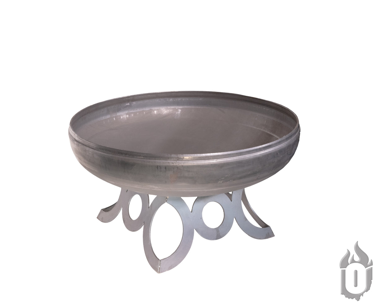 Liberty Fire Pit with Circular Base (Made in USA) - Viva Alfresco