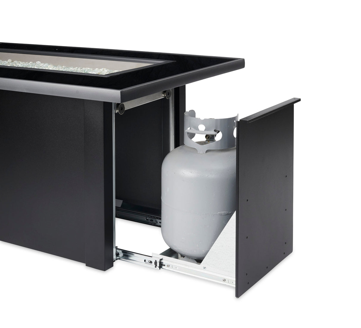 Monte Carlo Linear Gas Fire Pit Table - Viva Alfresco
