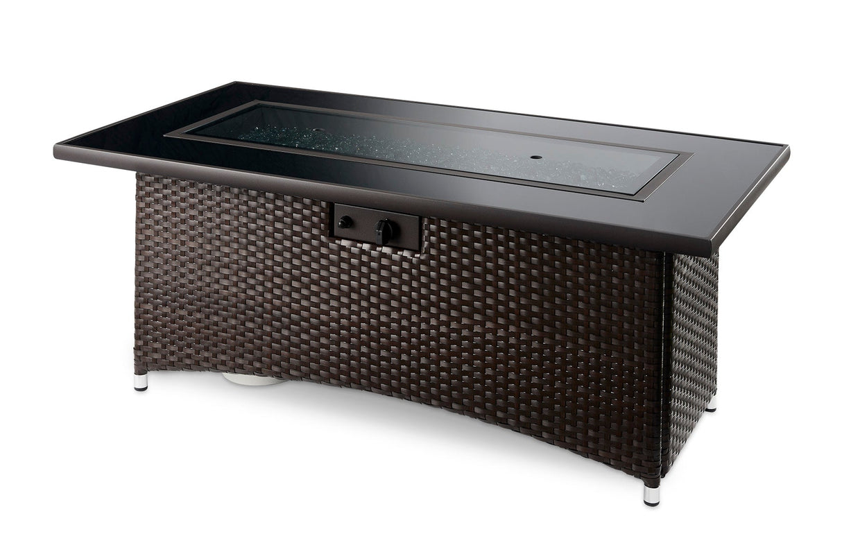 Montego Linear Gas Fire Pit Table - Viva Alfresco