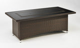 Montego Linear Gas Fire Pit Table - Viva Alfresco