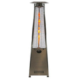 RADtec 93" Pyramid Flame Natural Gas Patio Heater - Stainless Steel Finish (41,000 BTU) - Viva Alfresco