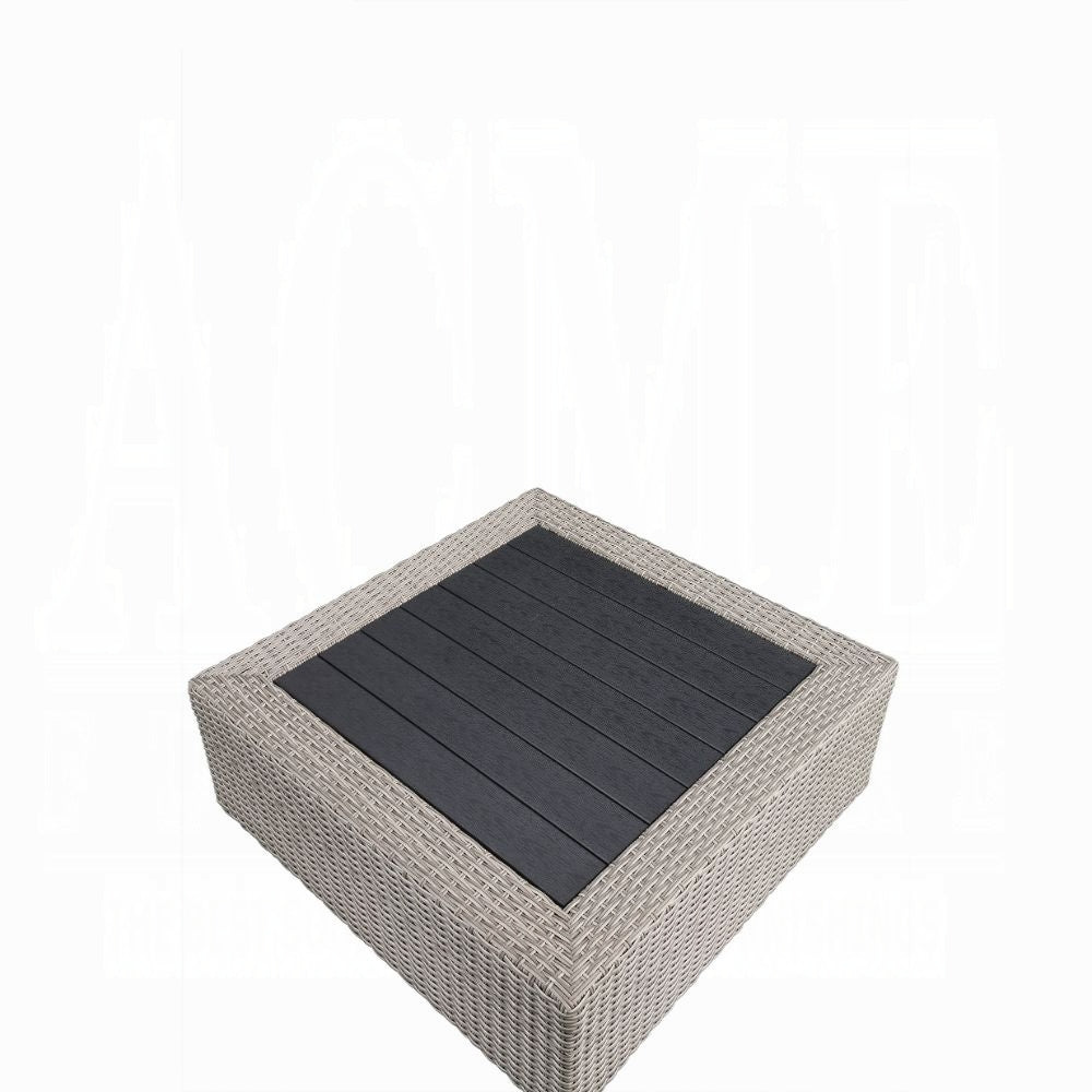 Salena Patio Sectional Sofa W/4 Pillows & Coffee Table - Viva Alfresco
