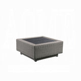 Salena Patio Sectional Sofa W/4 Pillows & Coffee Table - Viva Alfresco