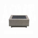 Salena Patio Sectional Sofa W/4 Pillows & Coffee Table - Viva Alfresco