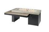 Uptown Linear Gas Fire Pit Table - Viva Alfresco