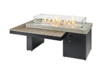 Uptown Linear Gas Fire Pit Table - Viva Alfresco