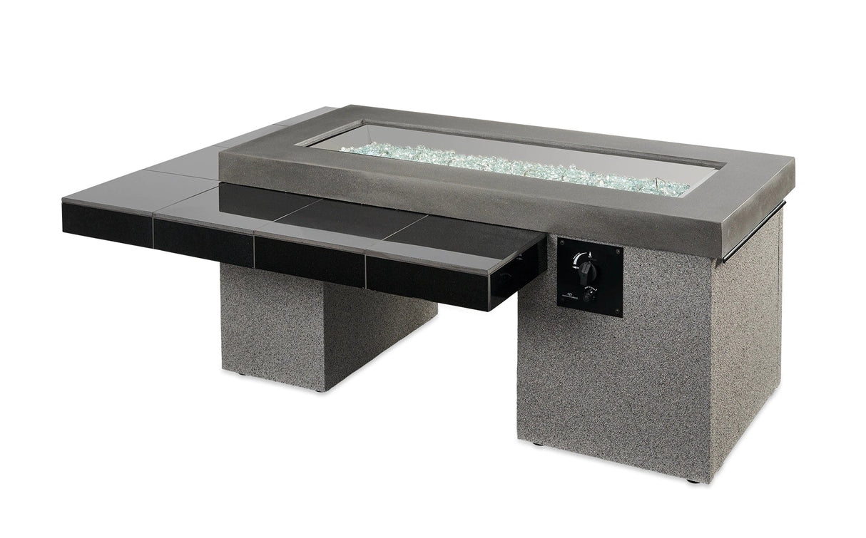 Uptown Linear Gas Fire Pit Table - Viva Alfresco
