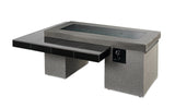 Uptown Linear Gas Fire Pit Table - Viva Alfresco