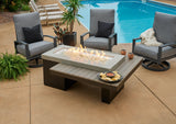 Uptown Linear Gas Fire Pit Table - Viva Alfresco