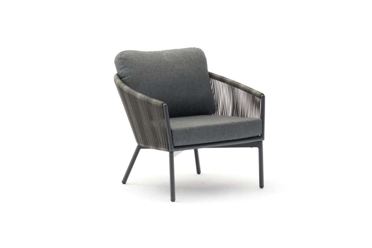 Yarrow Chair and Ottoman - Viva Alfresco